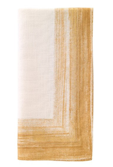 Cornice Gold Napkin Set of 4 21"