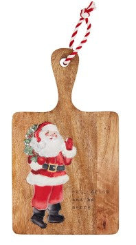 Santa Square Enamel Paddle Board