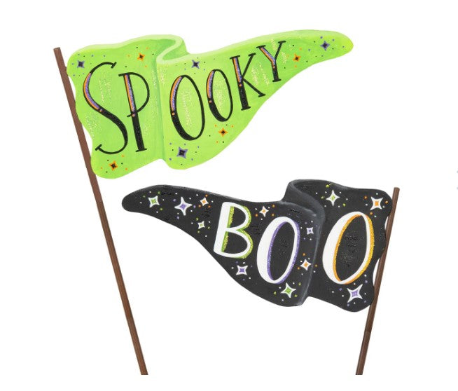 Spooky OR BOO Flag