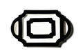 Ticket 18 Handled Traditional Tray Black