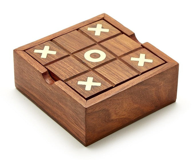 Game Set in Hand-Crafted Storage Box