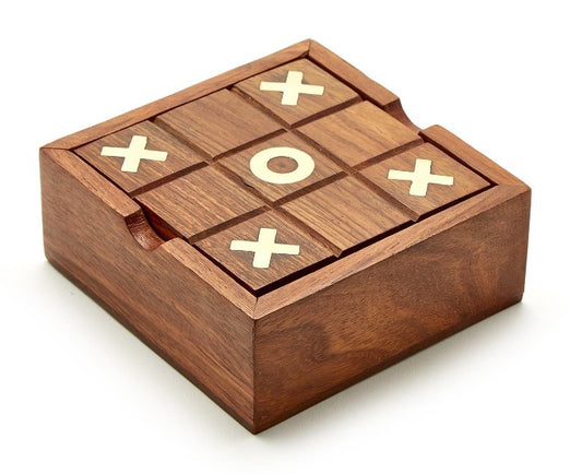Game Set in Hand-Crafted Storage Box