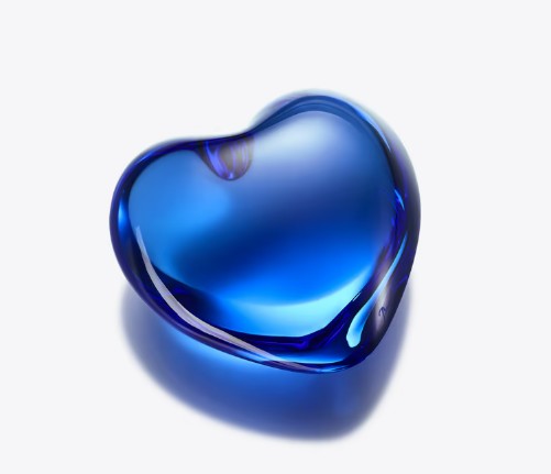 Amor Heart Blue