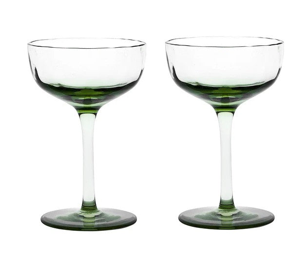 Puro Cocktail Coupe Set/2 - Basil
