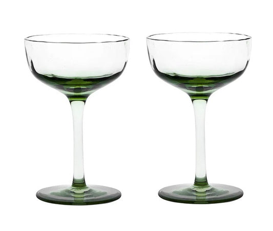 Puro Cocktail Coupe Set/2 - Basil