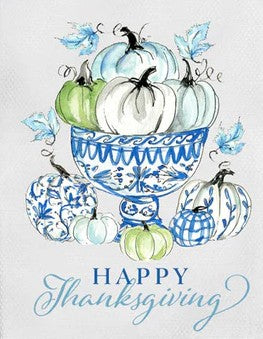 Happy Thanksgiving Chinoiserie Greeting Card