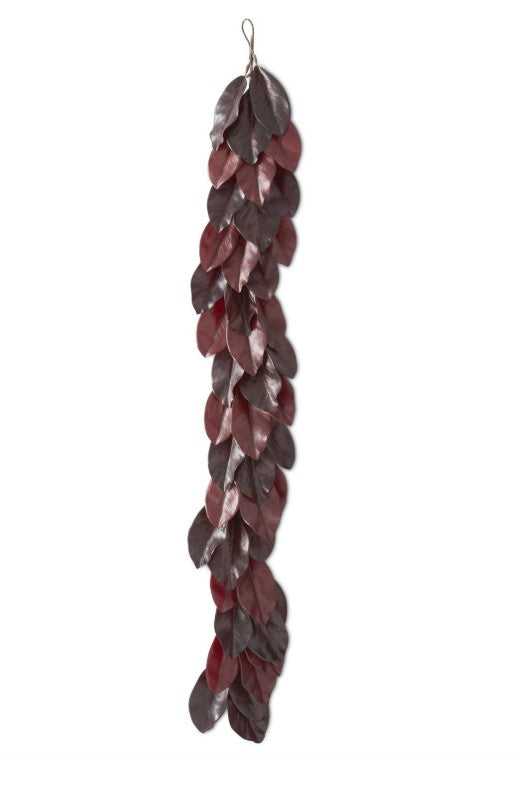 Burgundy Magnolia Garland