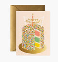 Layer Cake Birthday Card