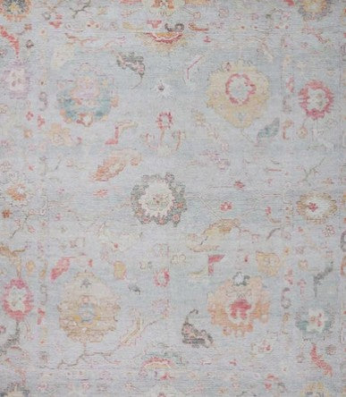 Elysium Silver Round Rug 3x3