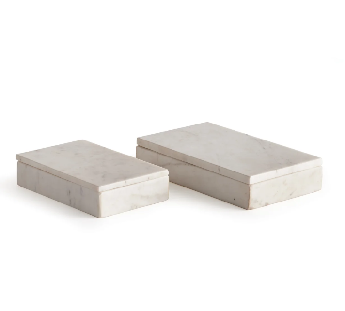 Amani Lidded Boxes Set of 2