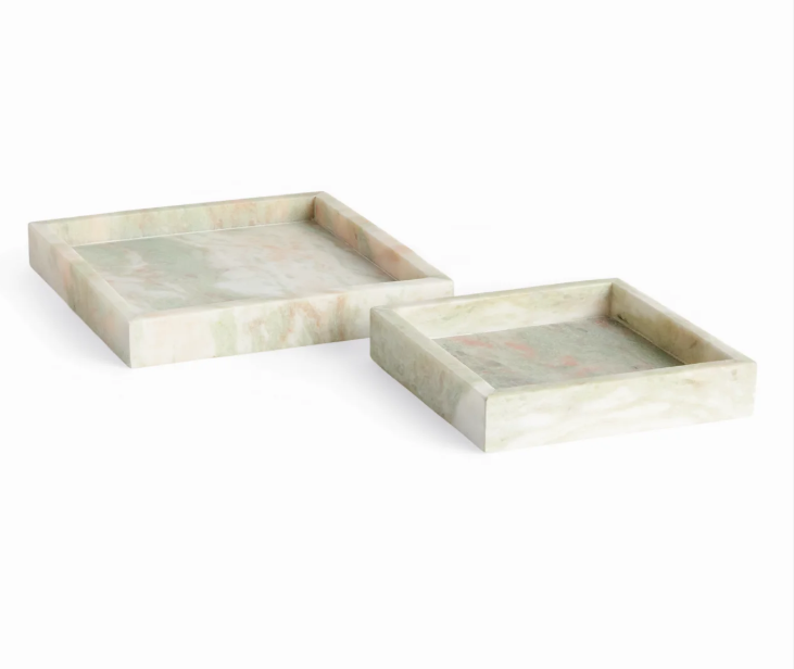 Johanna Square Marble Tray Small