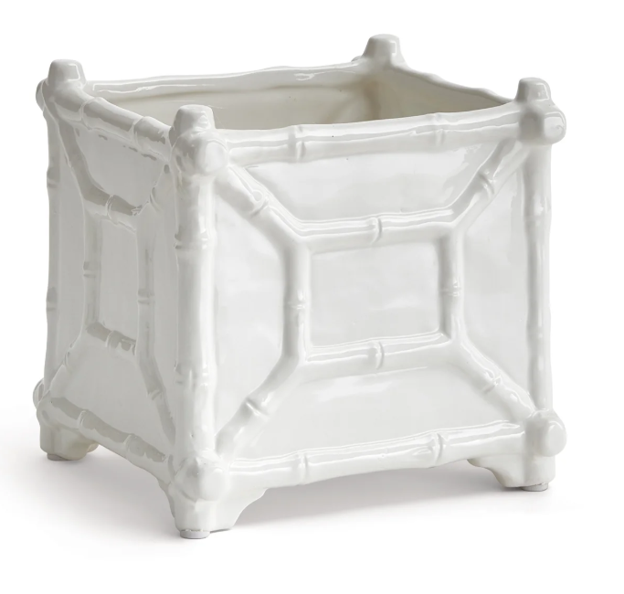 Chinoiserie Cachepot Square Small