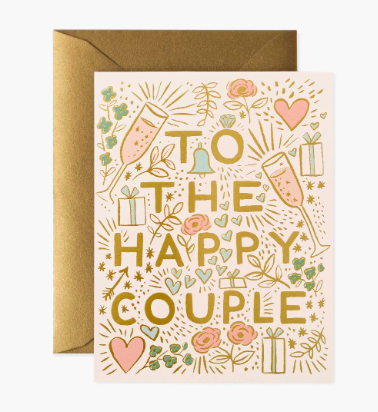 To the Happy Couple Wedding Card