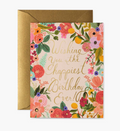 Garden Party Birthday Card