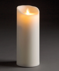 Lightli Moving Flame Outdoor Pillar 3.5" x 8.5"
