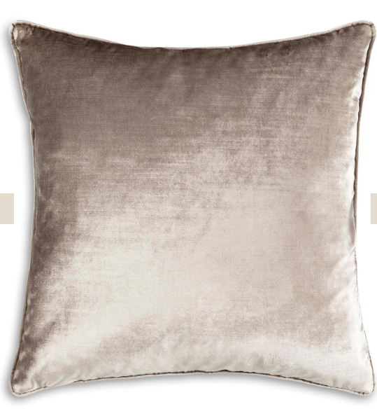 Castle Hill Zain Solid Taupe Pillow