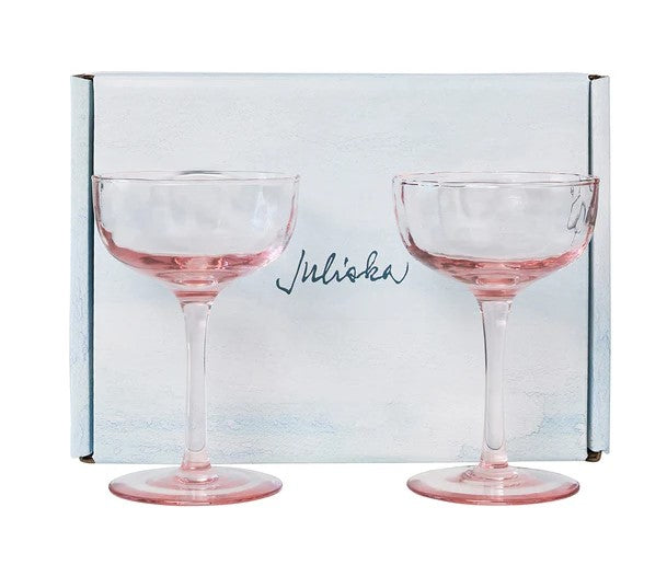 Puro Cocktail Coupe Set/2 - Blush