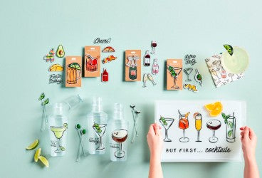 Acrylic Drink Marker Set