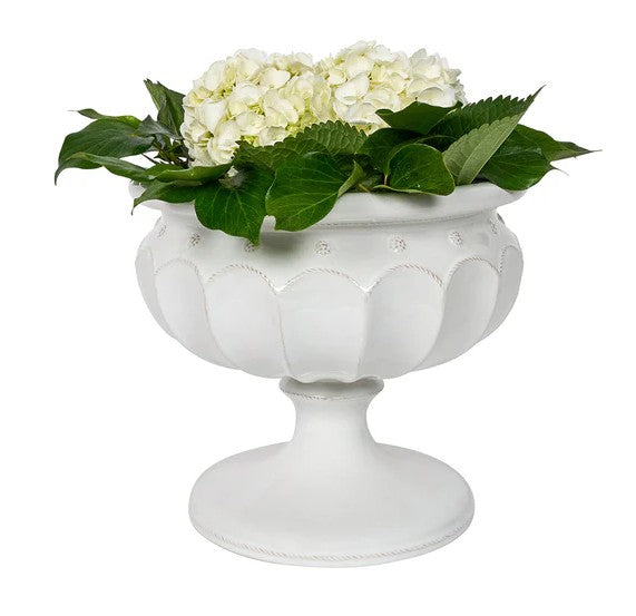 Berry & Thread Large Decorative Urn - Whitewash