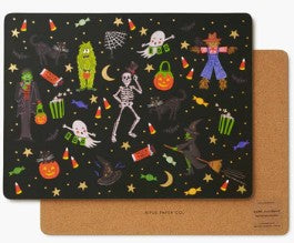 Halloween Parade Cork Placemat