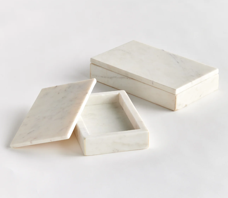 Amani Lidded Boxes Set of 2