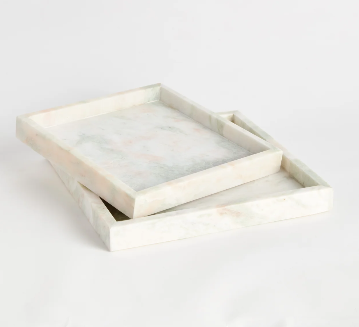 Johanna Square Marble Tray Medium