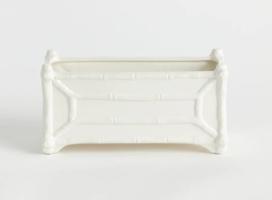 Chinoiserie Rectangular Cachepot