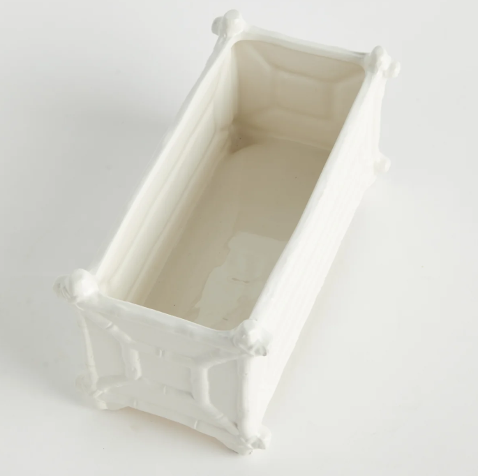 Chinoiserie Rectangular Cachepot
