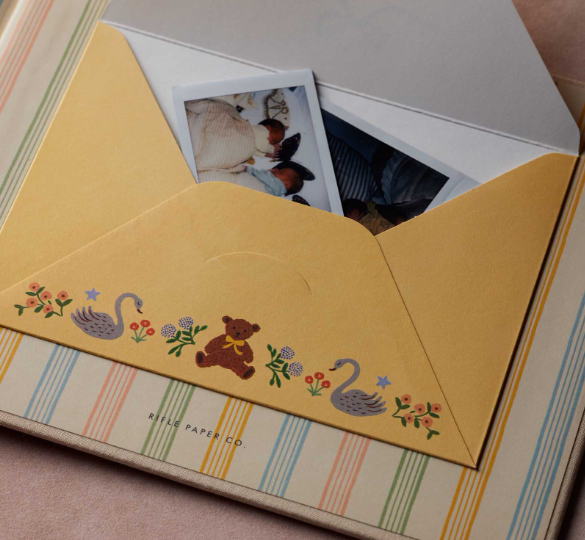 Embroidered Baby Book