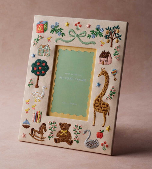 Embroidered Picture Frame