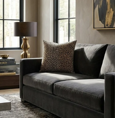Bryce Leopard Pillow