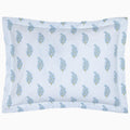 Nirvi Light Indigo Organic Sham Standard