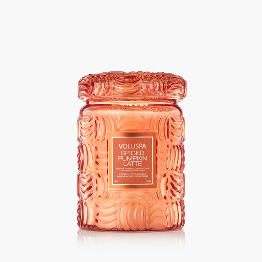 Spiced Pumpkin Latte Large Glass Jar