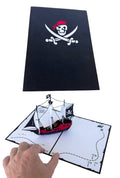 Pirate Ship Pop Up Card