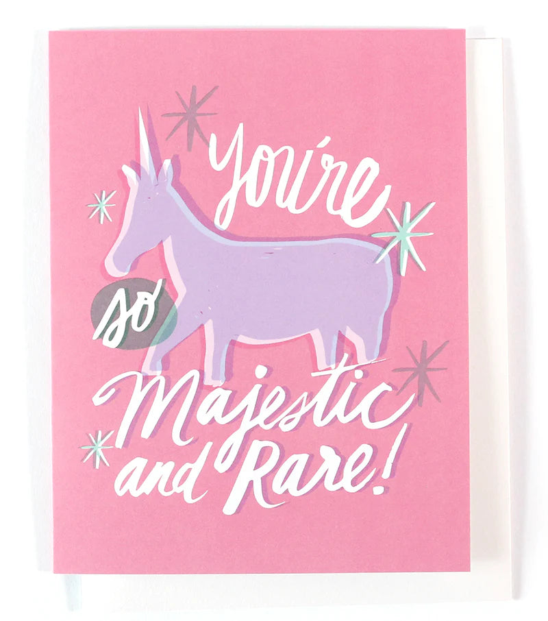 Majestic and Rare Greeting Card