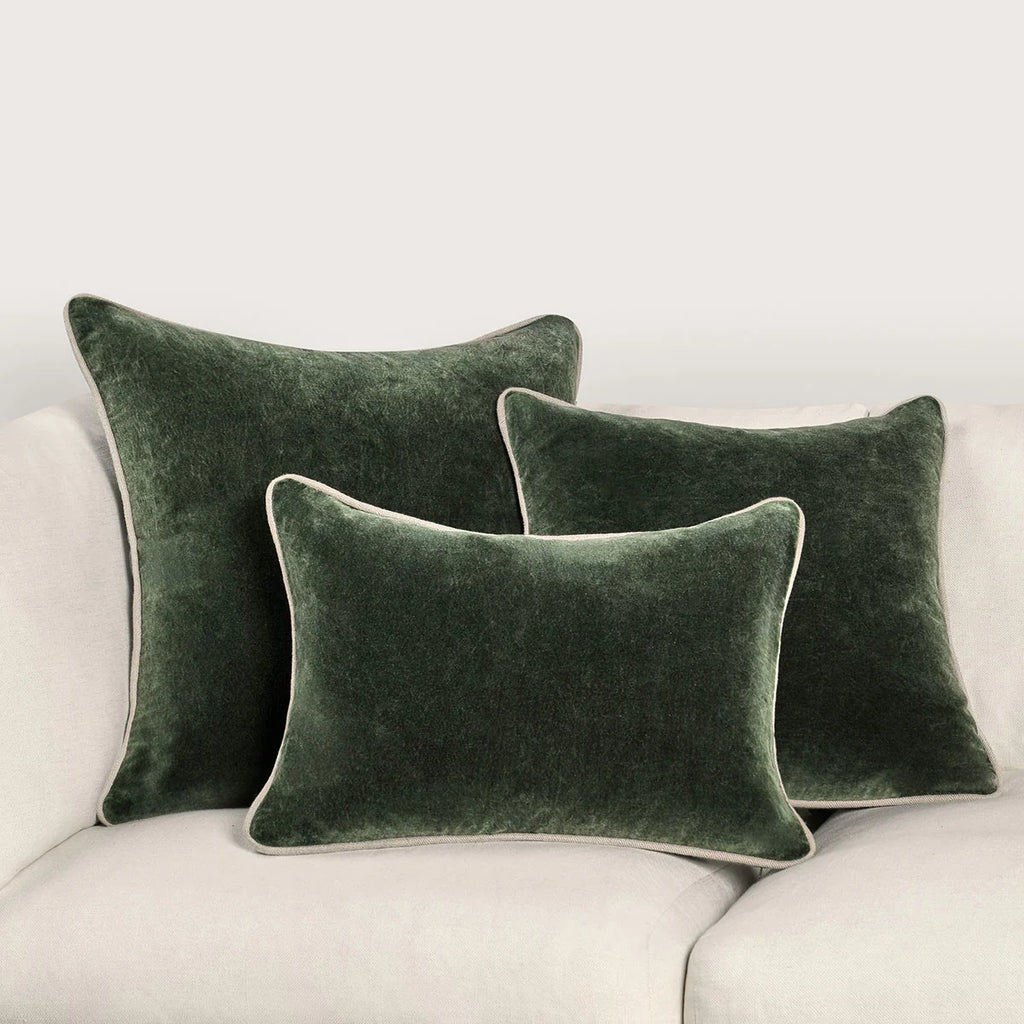 SLD Heirloom Velvet - Forest Green 18x18