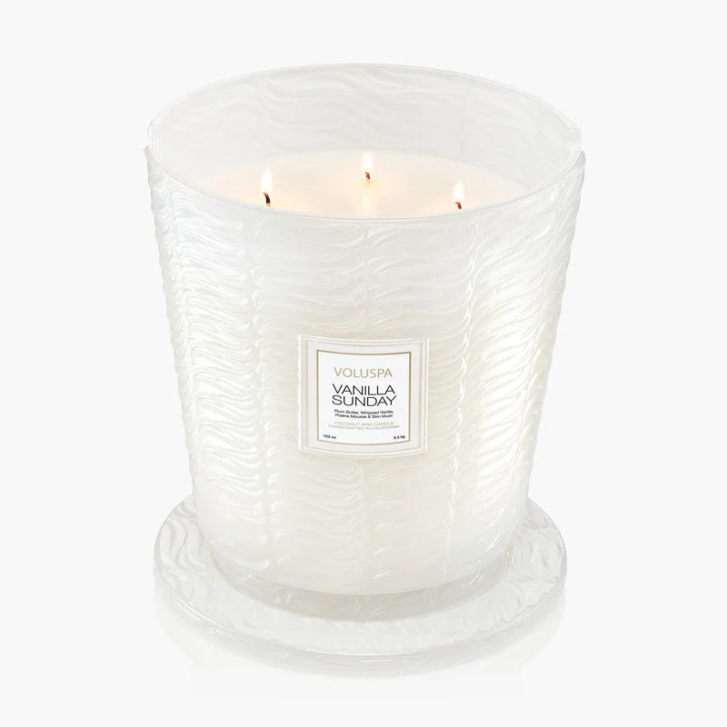 Vanilla Sunday 5 Wick Hearth Candle