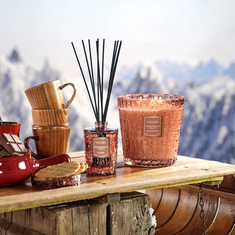 Gingerbread Chalet Reed Diffuser