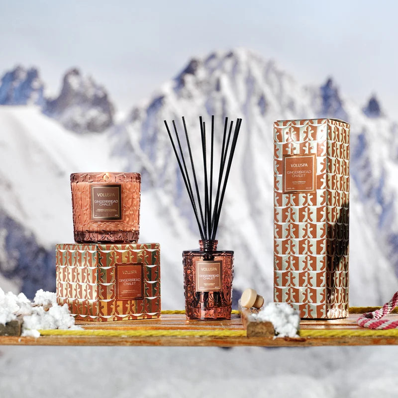 Gingerbread Chalet Reed Diffuser