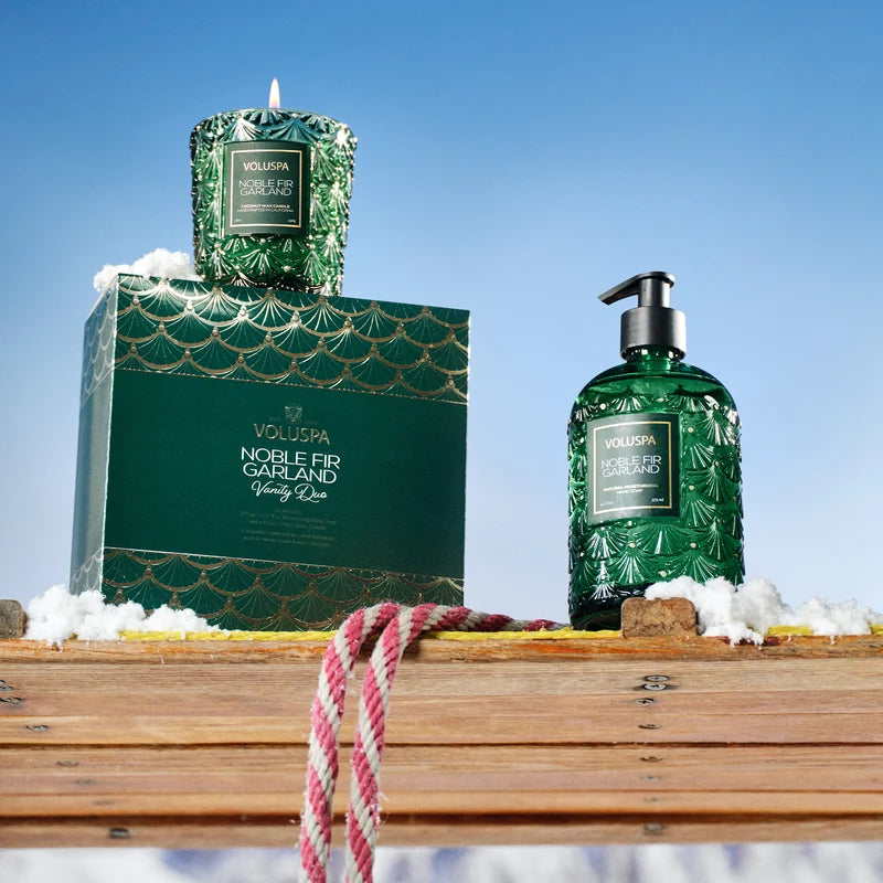 Noble Fir Garland Vanity Duo Gift Set