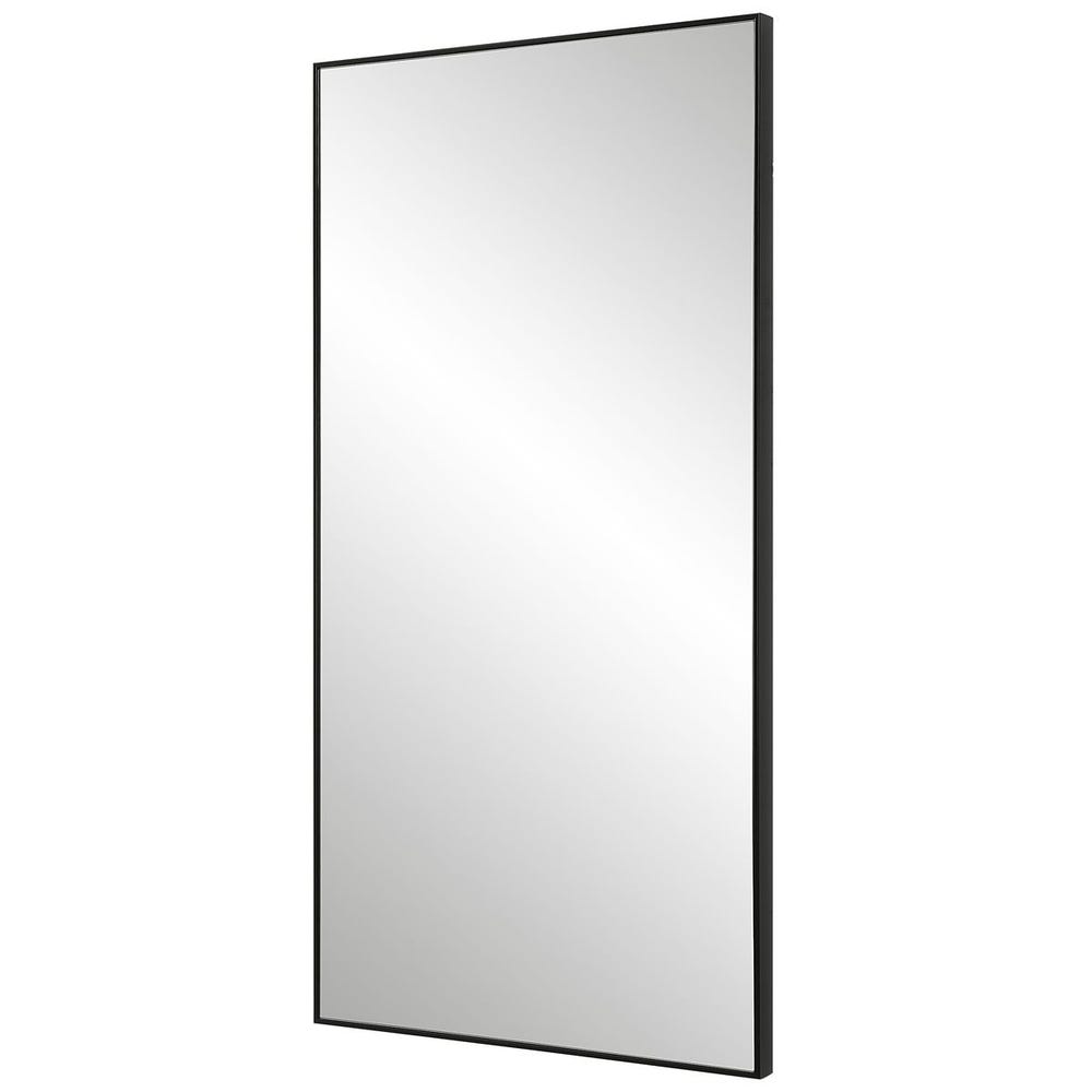 Black Rectangle Mirror