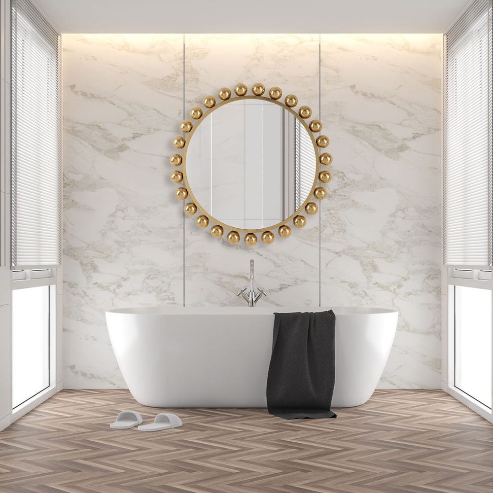 Gold Ball Mirror