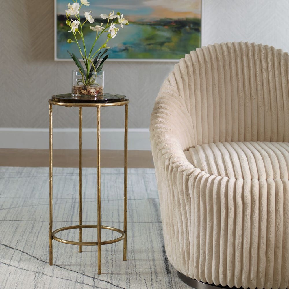 Gold Accent Table
