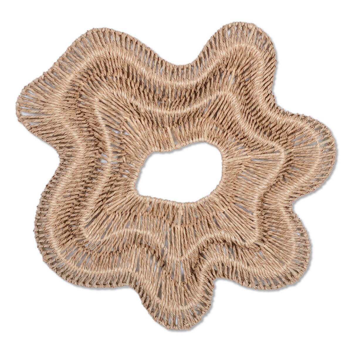 Small Organic Banana Leaf Wall Decor, Natural