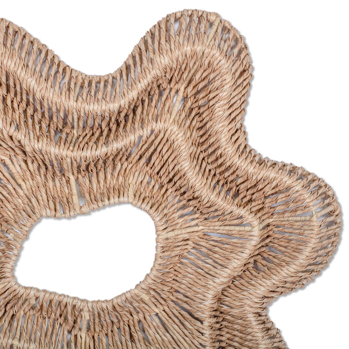 Small Organic Banana Leaf Wall Decor, Natural