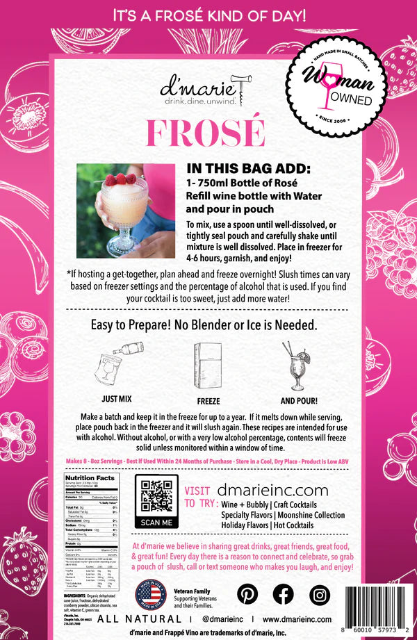 Frosé Cocktail Slush Mix