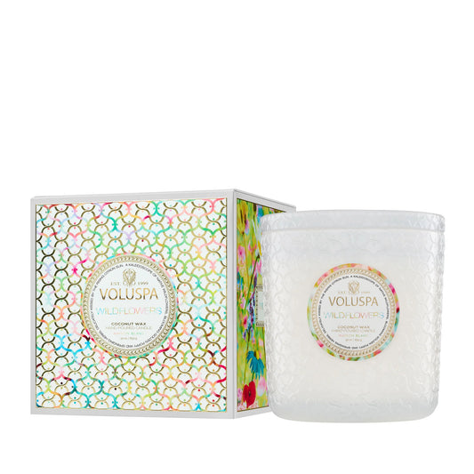 Wildflowers Boxed Luxe Candle