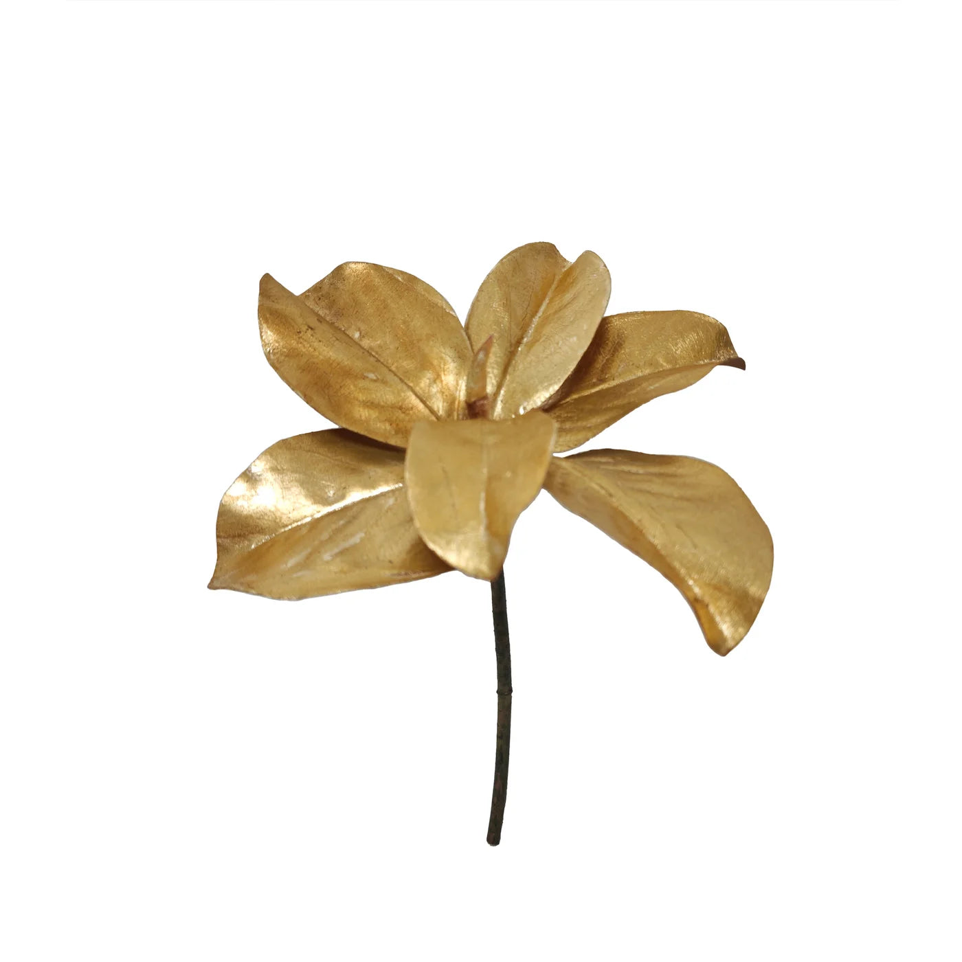 Magnolia Leaf Pick Gold 14"