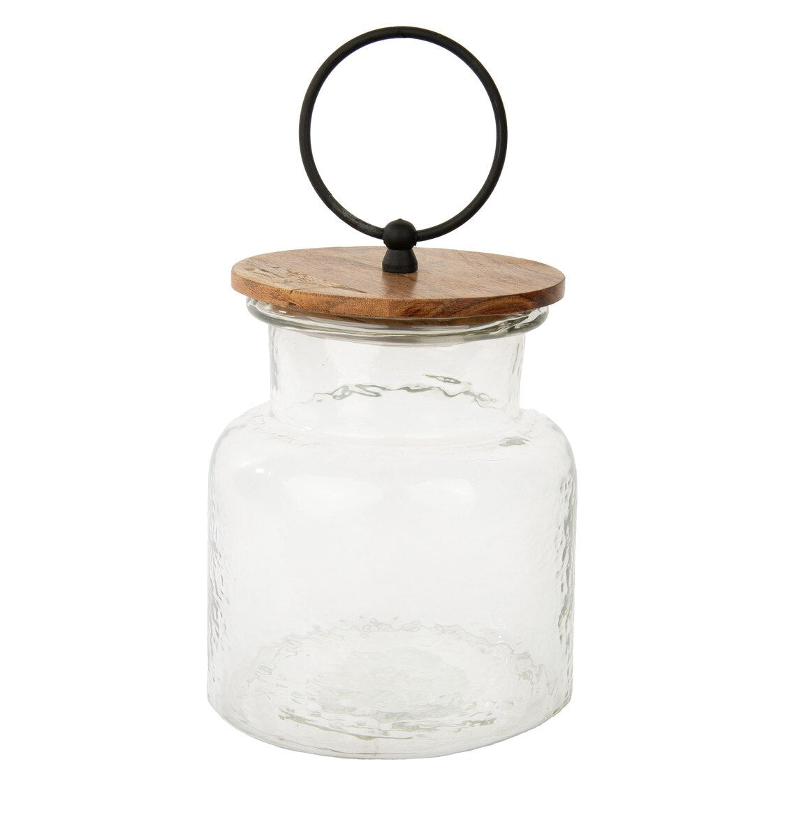 CED Glass Jar with Natural Wood Lid