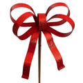 Red Bow Finial